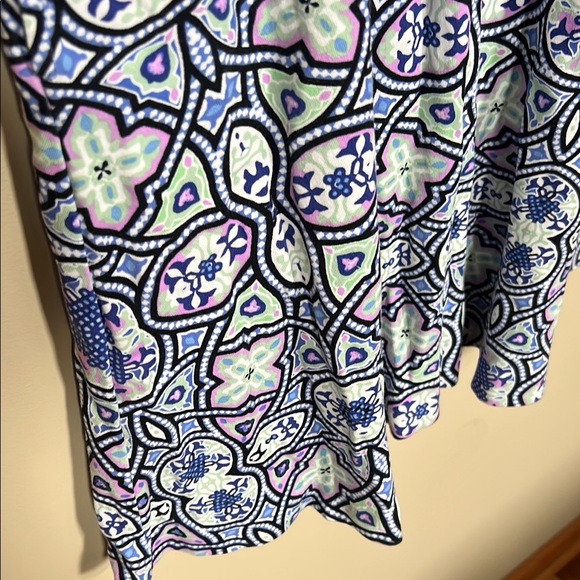 Talbots Multicolor Patterned Dress - Picture 4 of 8